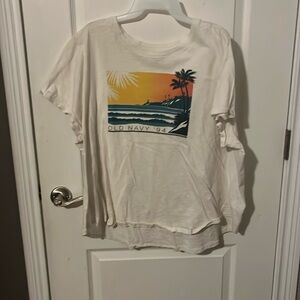 sunset old navy tshirt